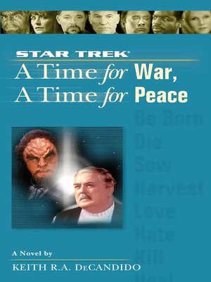 cover image of A Time for War and a Time for Peace